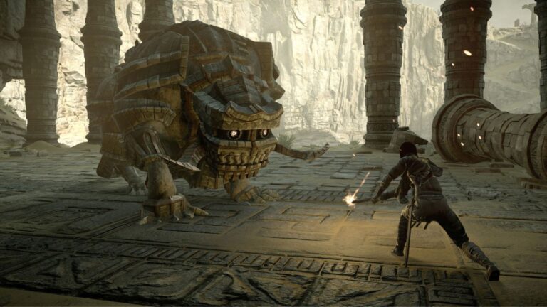 The Gigantic Quest Shadow of the Colossus
